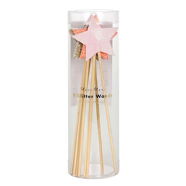 Glitter Star Wands (x 8)