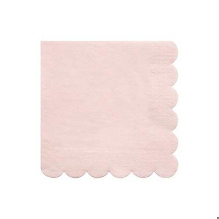 Dusky Pink Large Napkins (x 20)