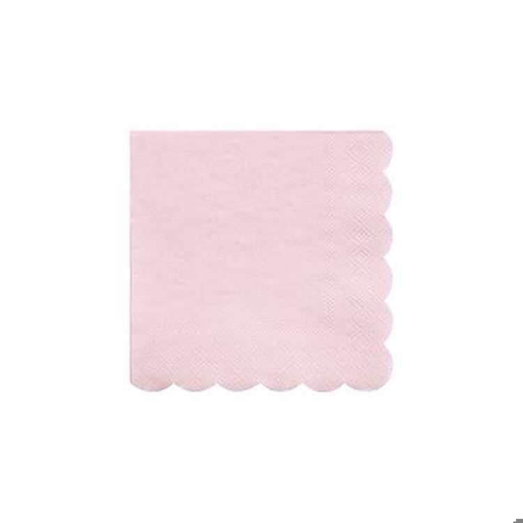 Small Candy Pink Paper Napkins (x 20)