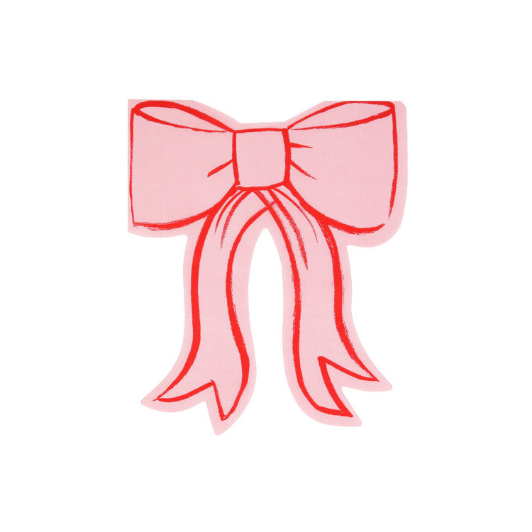 Bow Napkins (x 16)