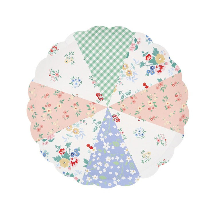 Patchwork Side Plates (x 8)