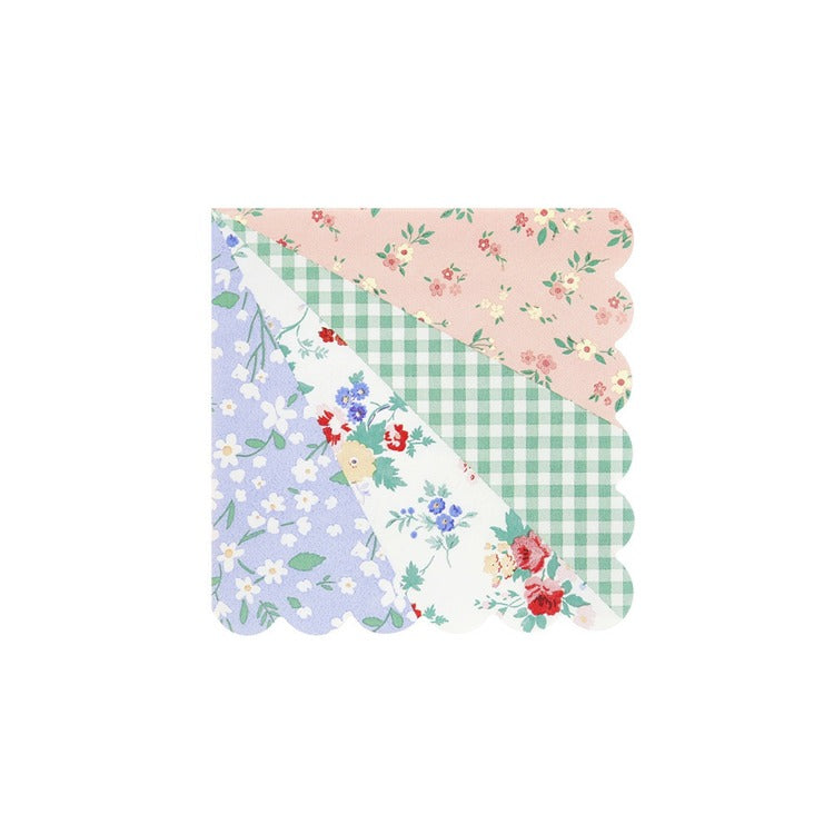 Patchwork Small Napkins (x 16)