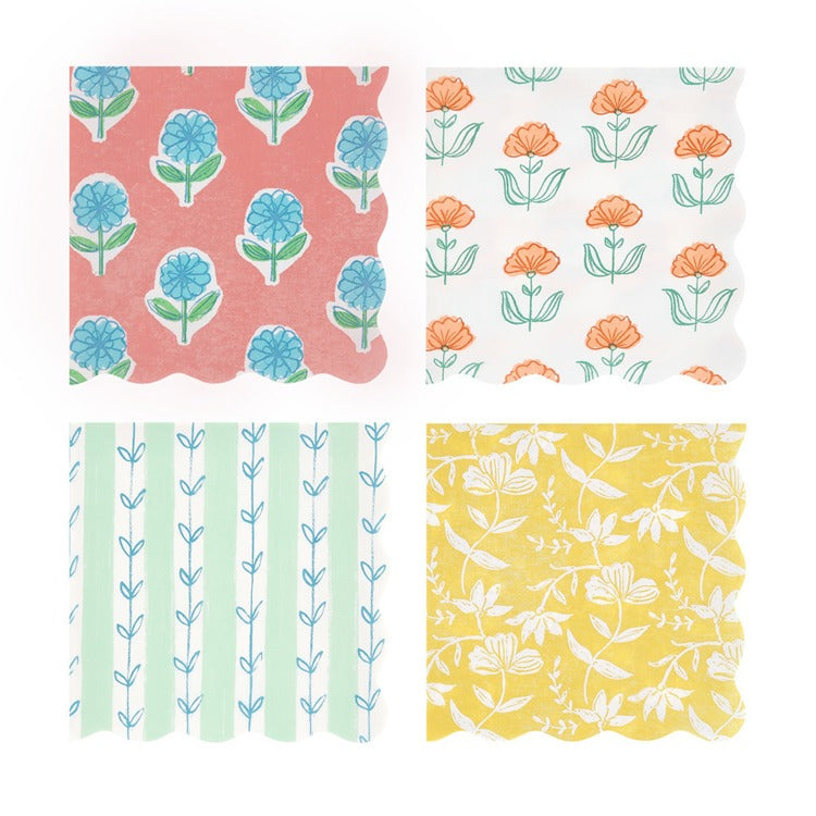 Flora Large Napkins (x 16)