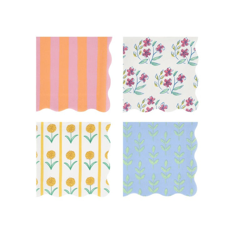 Flora Small Napkins (x 16)