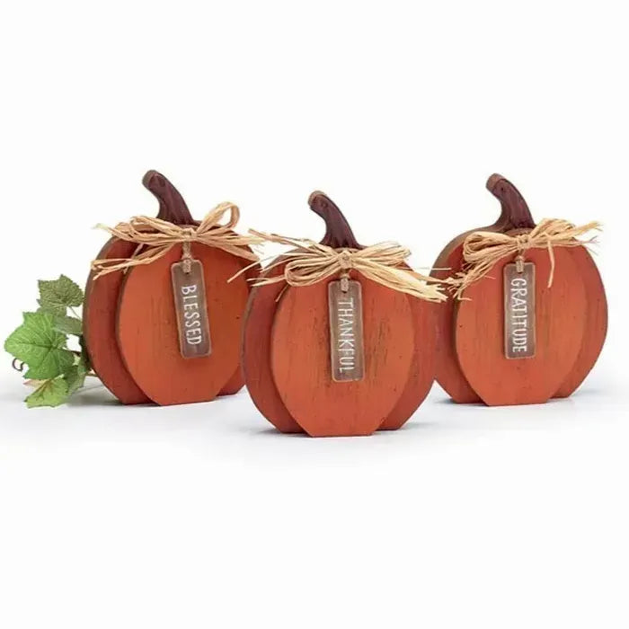 Pumpkin With Message Tag Assorted 1 piece