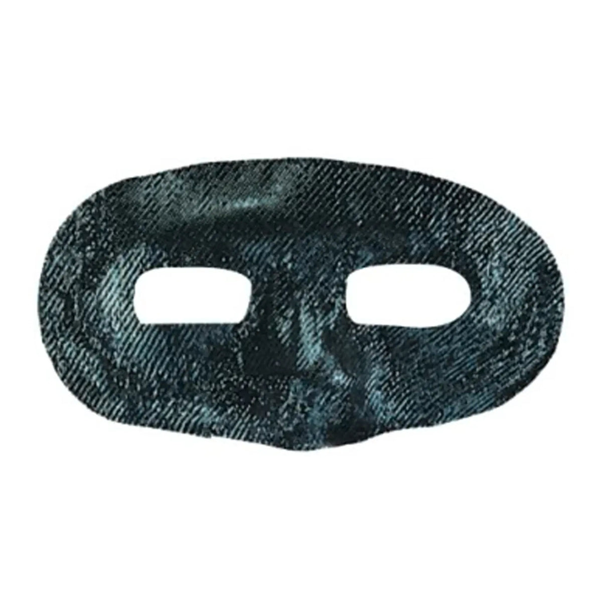Metallic Domino Mask - Grey