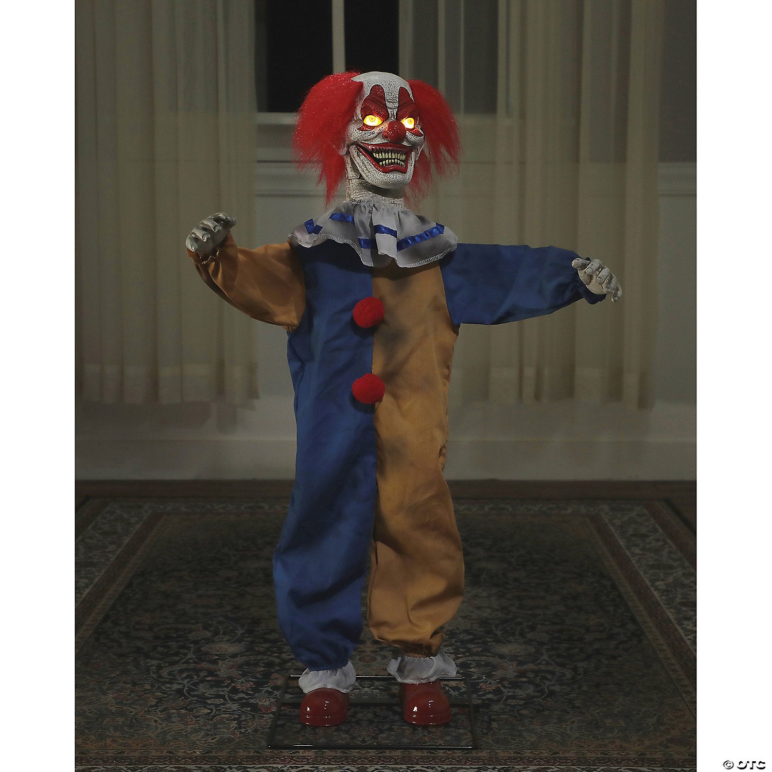 Morris Costumes HOLIDAY: HALLOWEEN 36" Little Top Clown Animated Prop