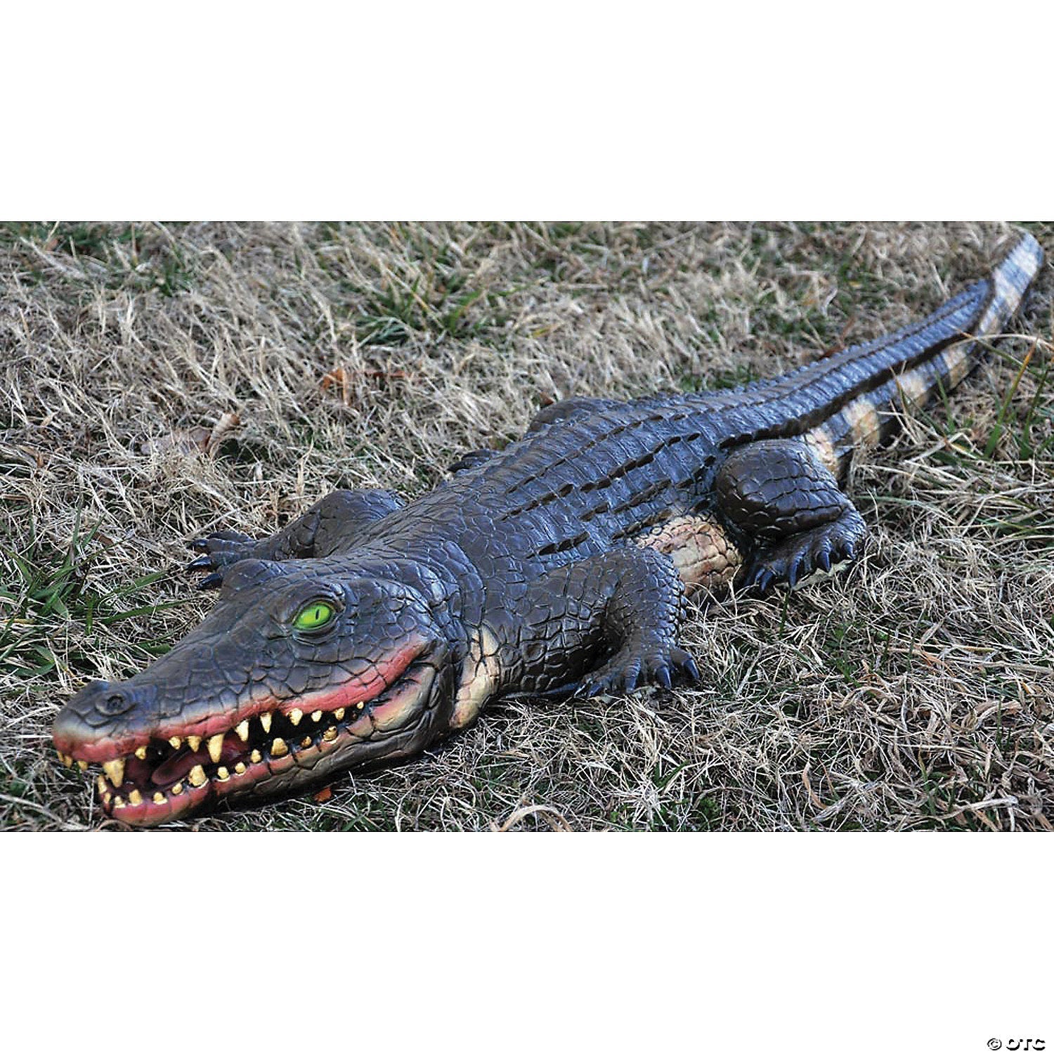 Morris Costumes HOLIDAY: HALLOWEEN 4' Swamp Alligator Halloween Decoration