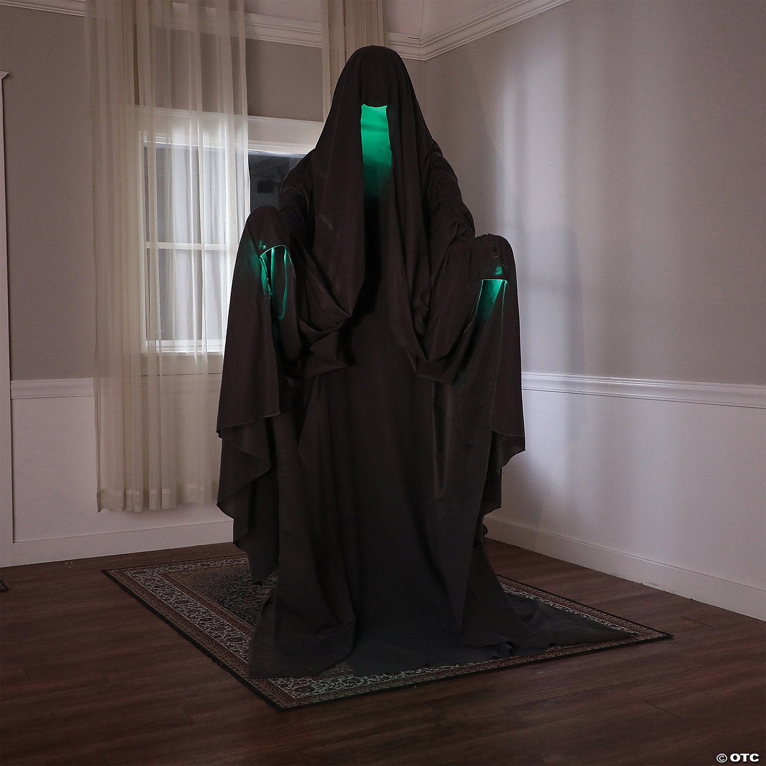 Morris Costumes HOLIDAY: HALLOWEEN 72" Hooded Phantom animated prop