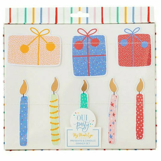 My Mind&#39;s Eye BIRTHDAY OUI PARTY BIRTHDAY MINI BANNER SET