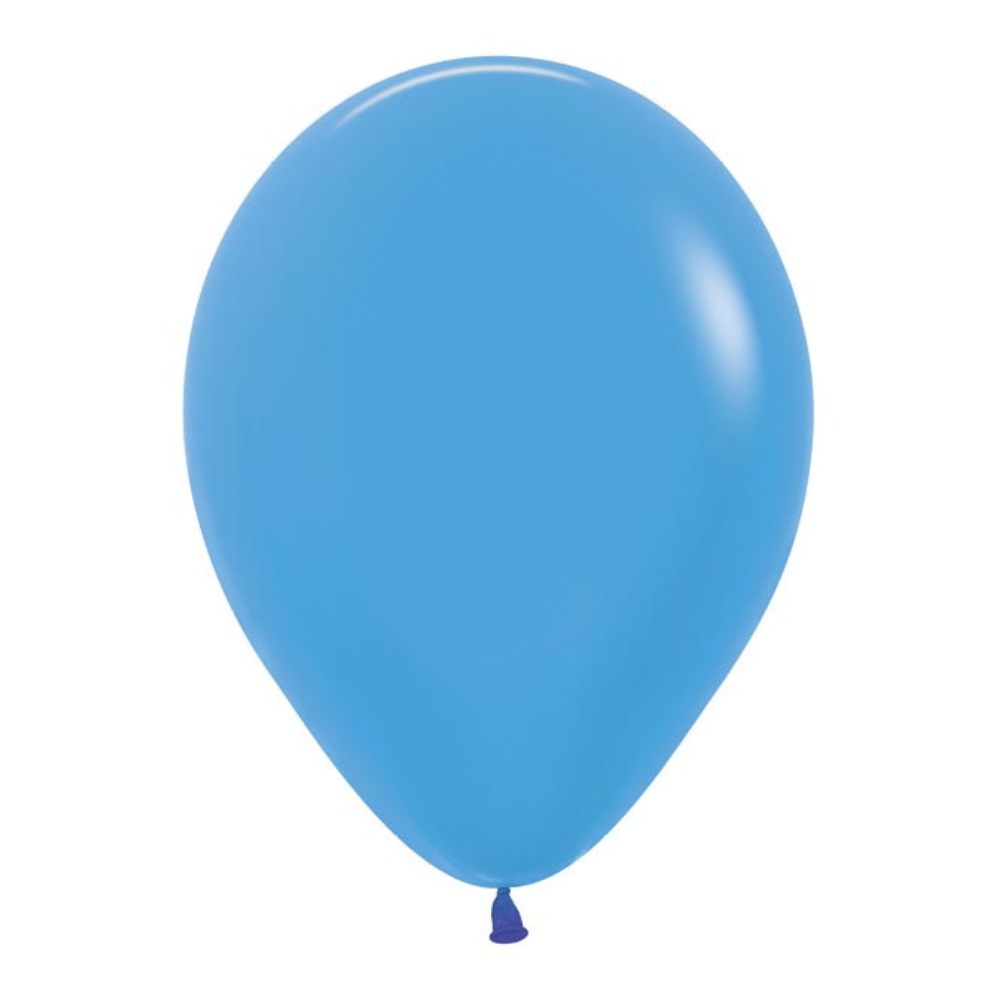 Sempertex 5" Neon Blue Balloon Bag - 100 Count