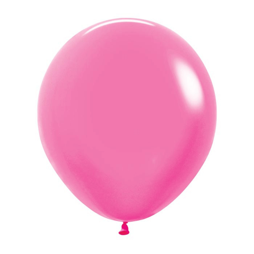Neon Magenta Latex Balloon 25ct, 18"