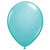 Nikki's Balloons BALLOONS Caribbean Blue / Air-Filled Solid Color 5" Air-Filled Latex Balloon, 1ct