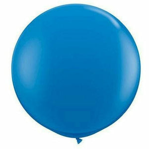 Nikki's Balloons BALLOONS Dark Blue / Helium Filled Solid Color Latex Balloon 1ct, 36"