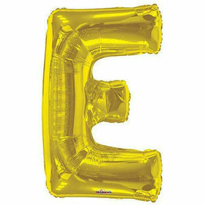 Nikki's Balloons BALLOONS E 600's 34" Gold Letter Foils