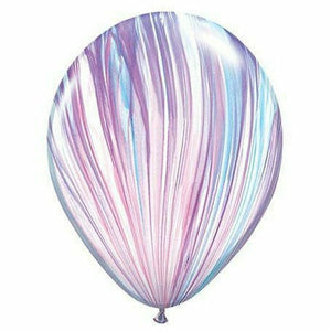 Nikki's Balloons BALLOONS Fashion Agate / Helium Filled Agate Latex Balloon 1ct, 11"