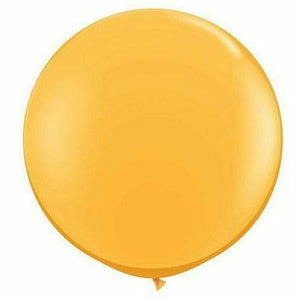 Nikki's Balloons BALLOONS Goldenrod / Helium Filled Solid Color Latex Balloon 1ct, 36"