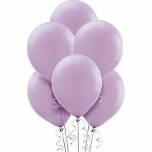Nikki's Balloons BALLOONS Lavender Solid Color Latex Balloons 72ct, 12"
