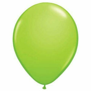 Nikki's Balloons BALLOONS Lime Green / Air-Filled Solid Color 5" Air-Filled Latex Balloon, 1ct