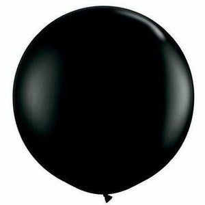 Nikki's Balloons BALLOONS Onyx Black / Helium Filled Solid Color Latex Balloon 1ct, 36"