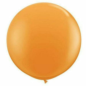 Nikki's Balloons BALLOONS Orange / Helium Filled Solid Color Latex Balloon 1ct, 36"