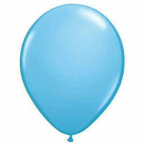 Nikki's Balloons BALLOONS Pale Blue / Air-Filled Solid Color 5" Air-Filled Latex Balloon, 1ct