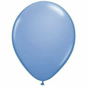 Nikki's Balloons BALLOONS Periwinkle / Air-Filled Solid Color 5" Air-Filled Latex Balloon, 1ct
