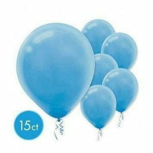 Nikki's Balloons BALLOONS Solid Color Latex Balloons 15ct, 12"