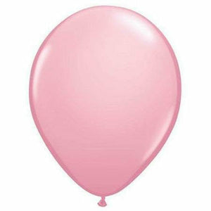 Nikki's Balloons BALLOONS Standard Pink / Helium Filled Solid Color Latex Balloon 1ct, 11"