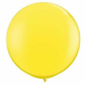 Nikki's Balloons BALLOONS Yellow / Helium Filled Solid Color Latex Balloon 1ct, 36"