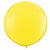 Nikki's Balloons BALLOONS Yellow / Helium Filled Solid Color Latex Balloon 1ct, 36"