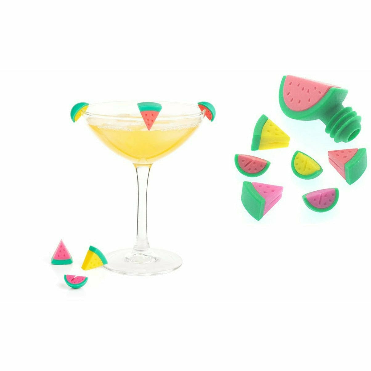 Nod Products LUAU Watermelon Glass Markers