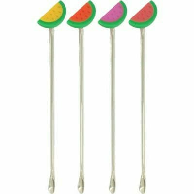Nod Products LUAU Watermelon Swizzle Spoons