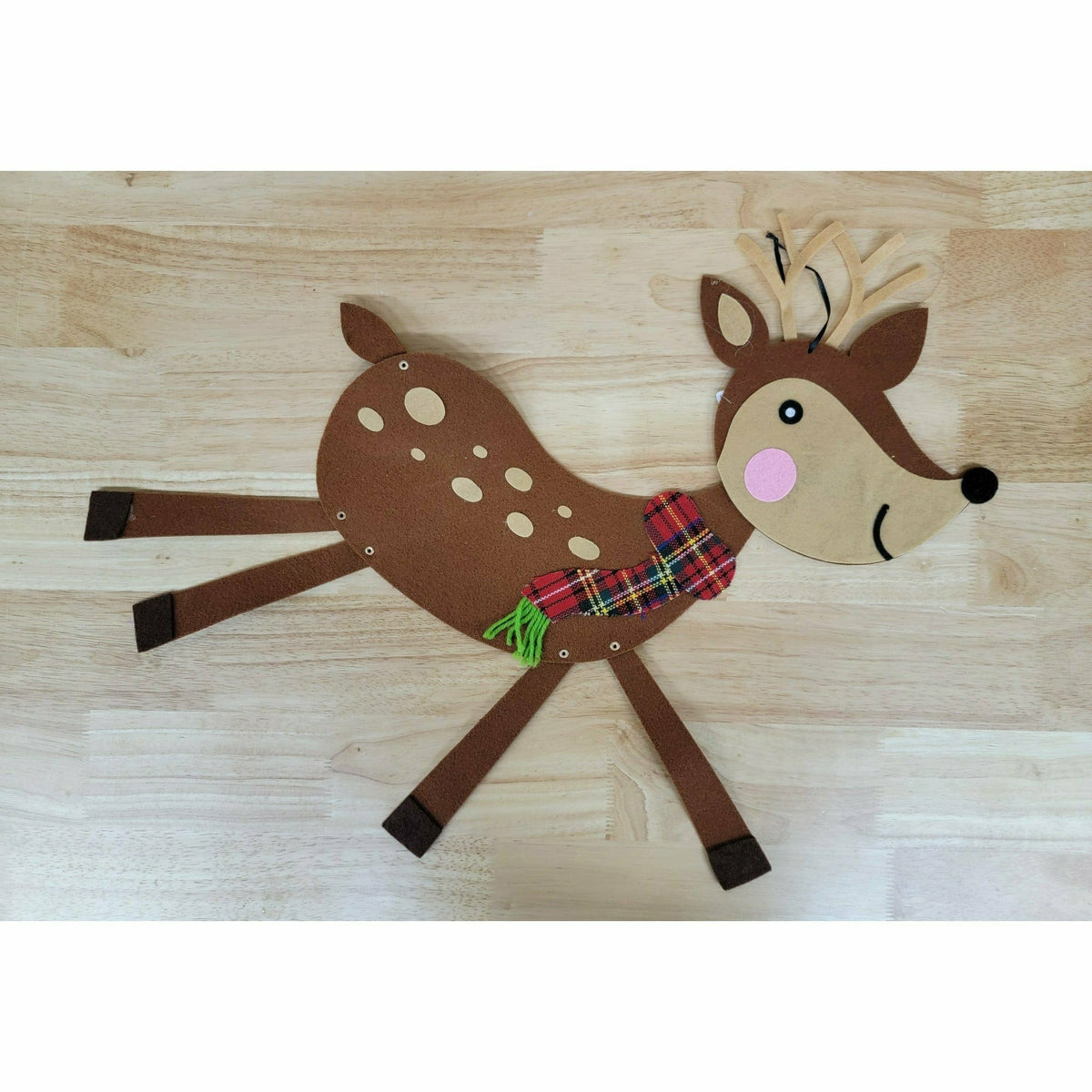 omni gss HOLIDAY: CHRISTMAS Jointed Felt Reindeer