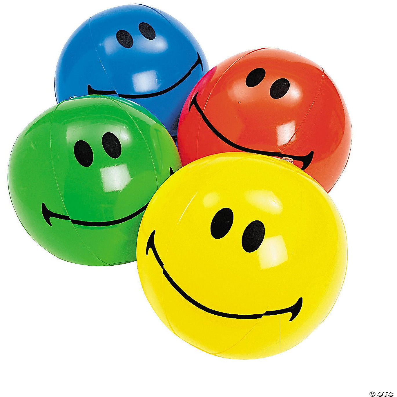 Oriental Trading Inflatable Smile Face Beach Balls