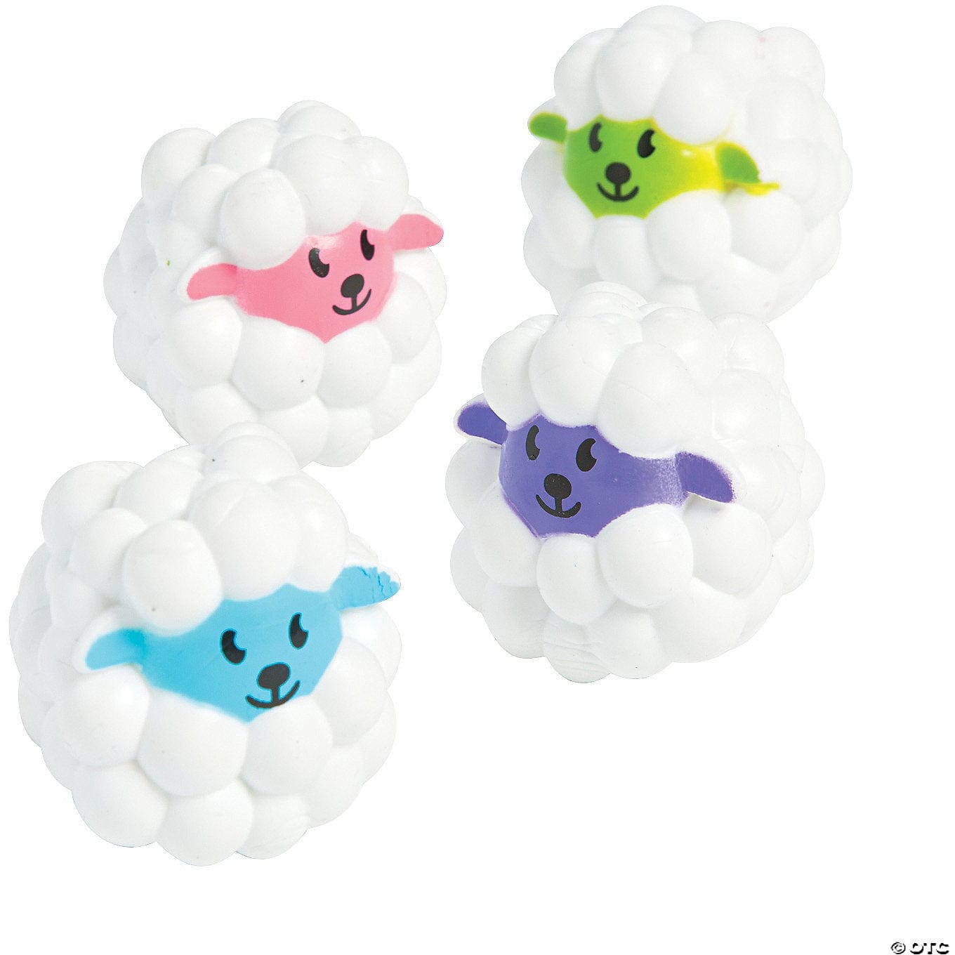 Oriental Trading Lamb Bouncy Ball Assortment