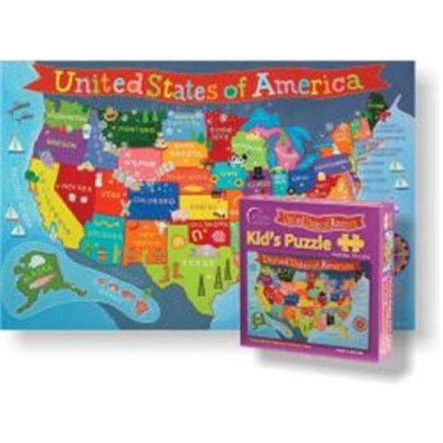 Oriental Trading TOYS USA Jigsaw Puzzle for Kids
