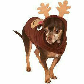 PARTY DOG HOLIDAY: CHRISTMAS Dog Reindeer Hoodie