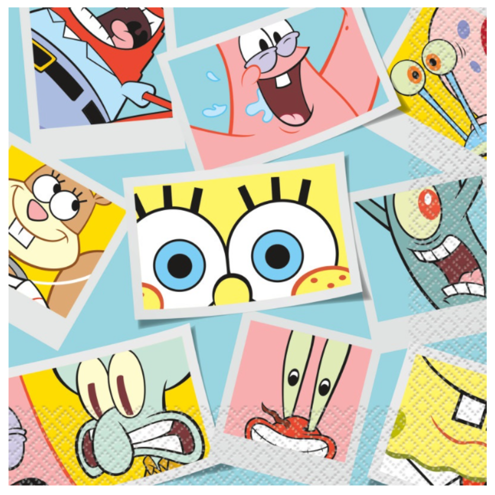 SpongeBob SquarePants Luncheon Napkins  16ct