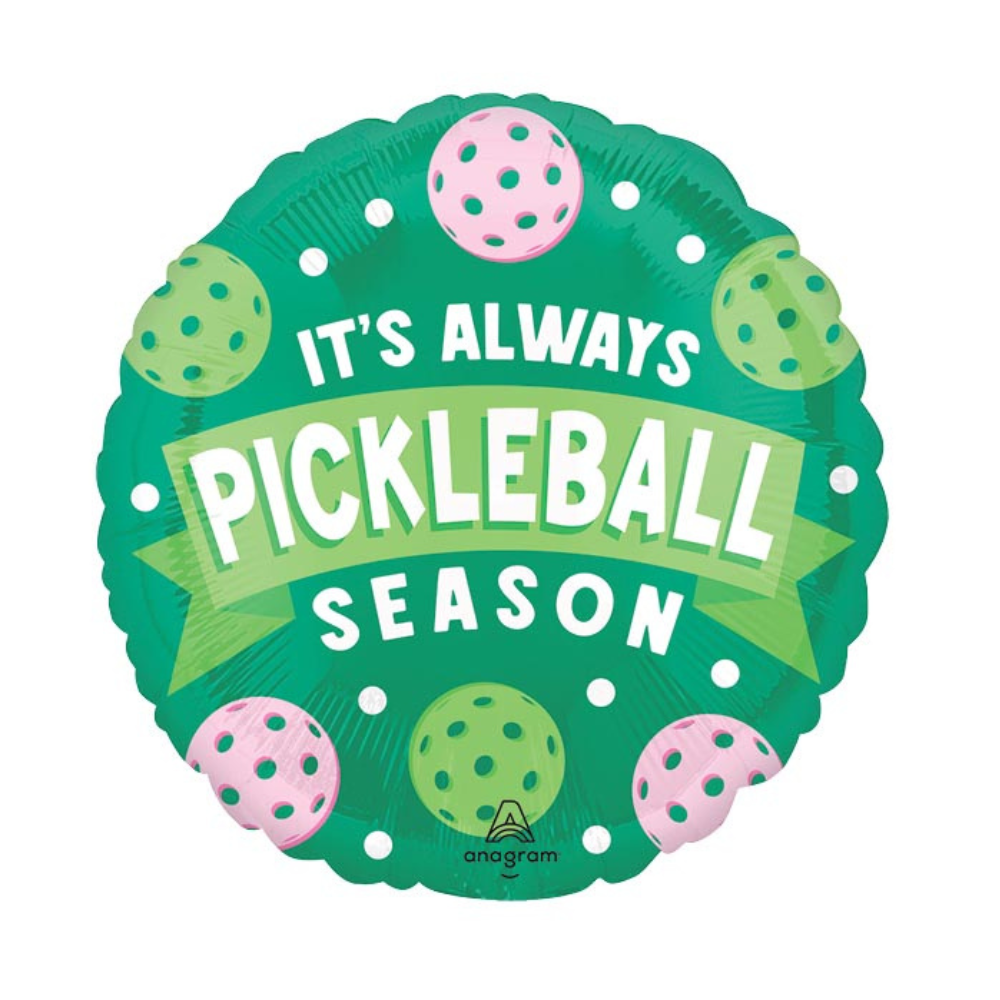 17" PKG SPO PICKLEBALL ROUND HEXL