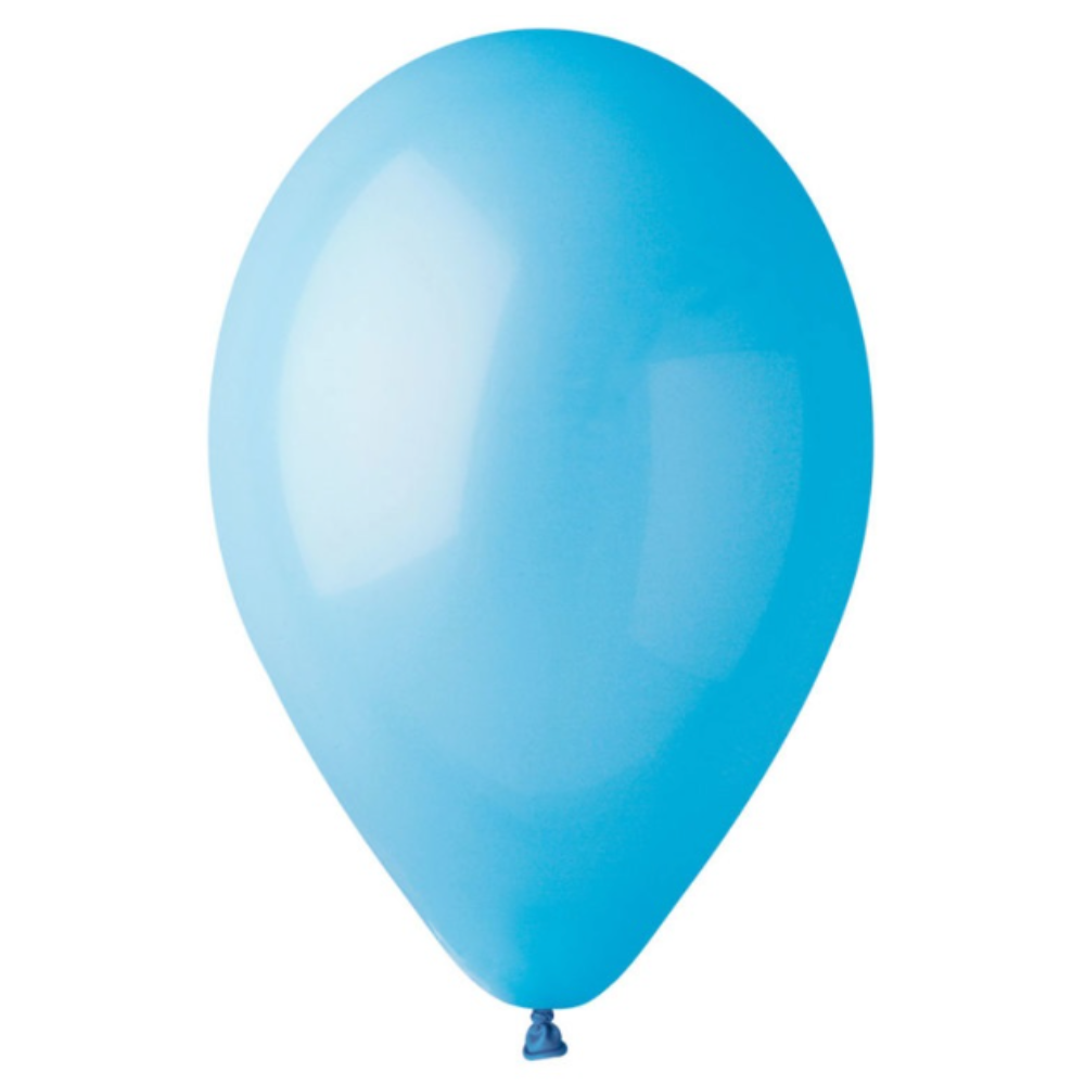 13" Light Blue Latex Balloons  50ct