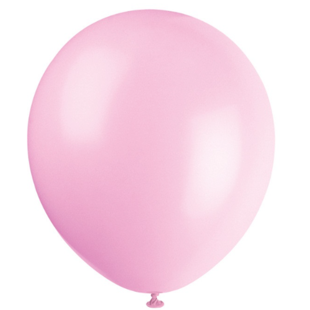 12" Latex Balloons  10ct - Petal Pink
