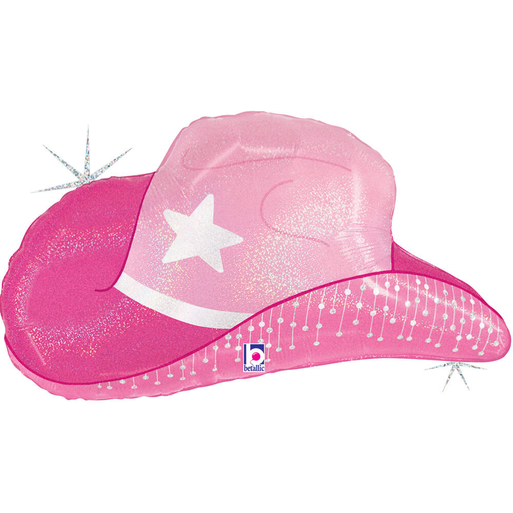 26" Pink Cowgirl Hat