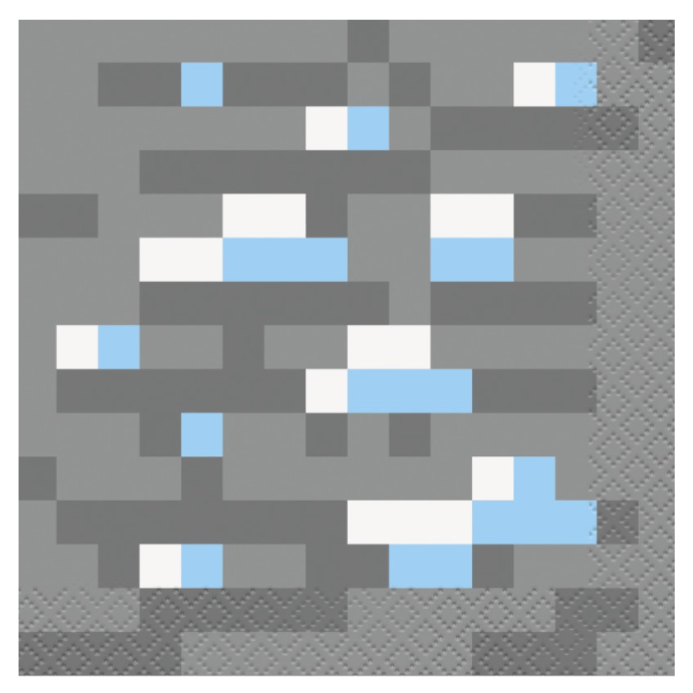 Minecraft Beverage Napkins  16ct