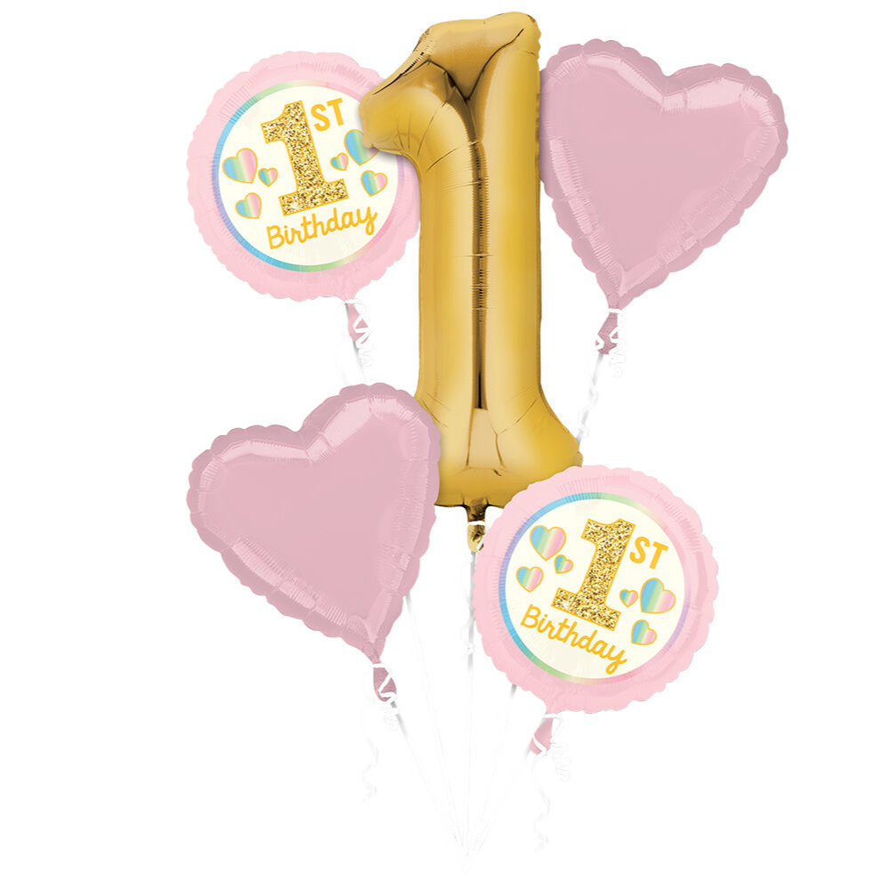 34" Bouquet Girl 1St Bday Pi/Go