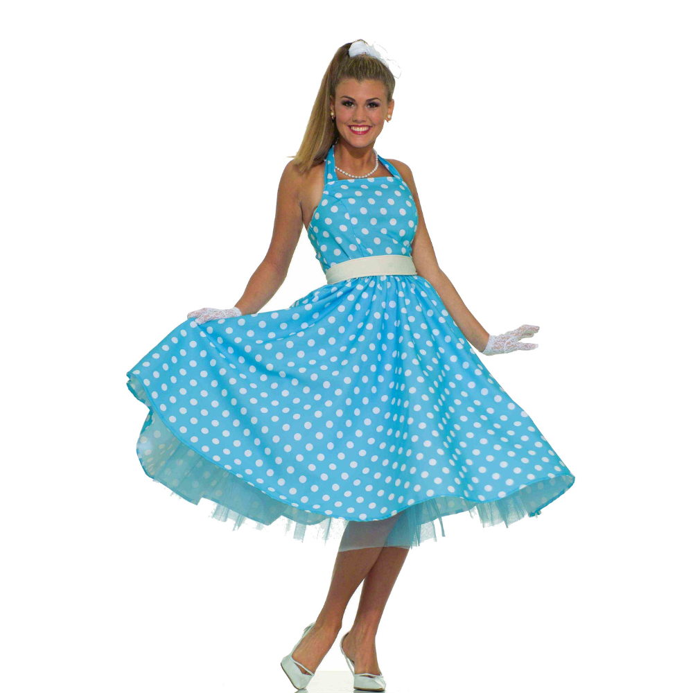 50's Prom Dress Adult Costume