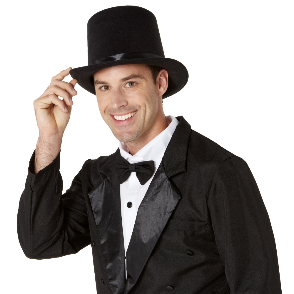 Super Deluxe Top Hat-Black