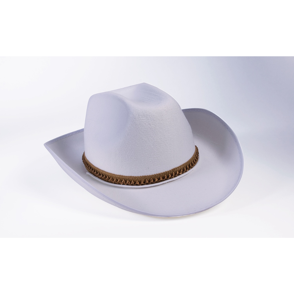 Felt Cowboy Hat White