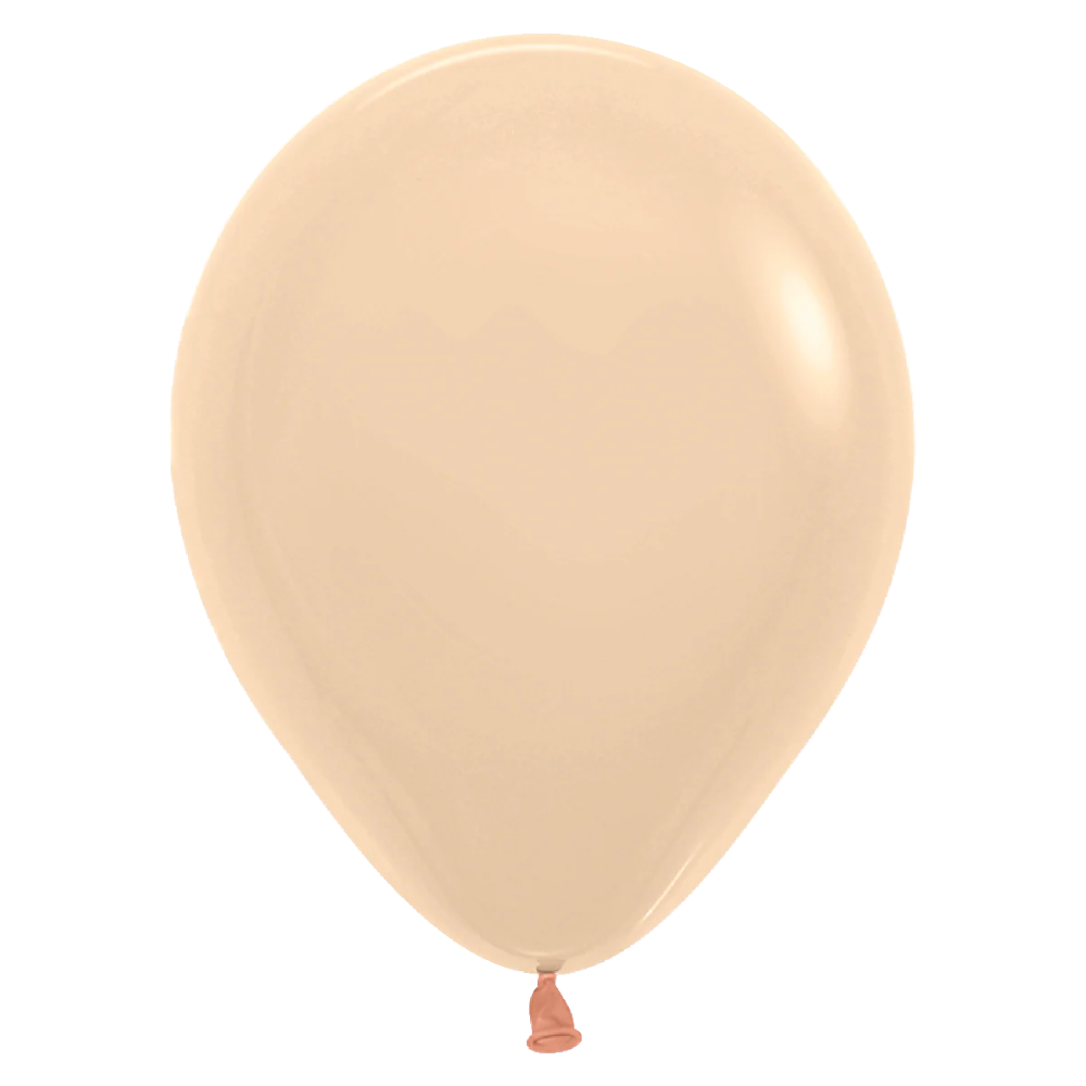 11 Inch Sempertex Pastel Matte Malibu Peach Balloons (100 Pack) - Party Supplies Decorations