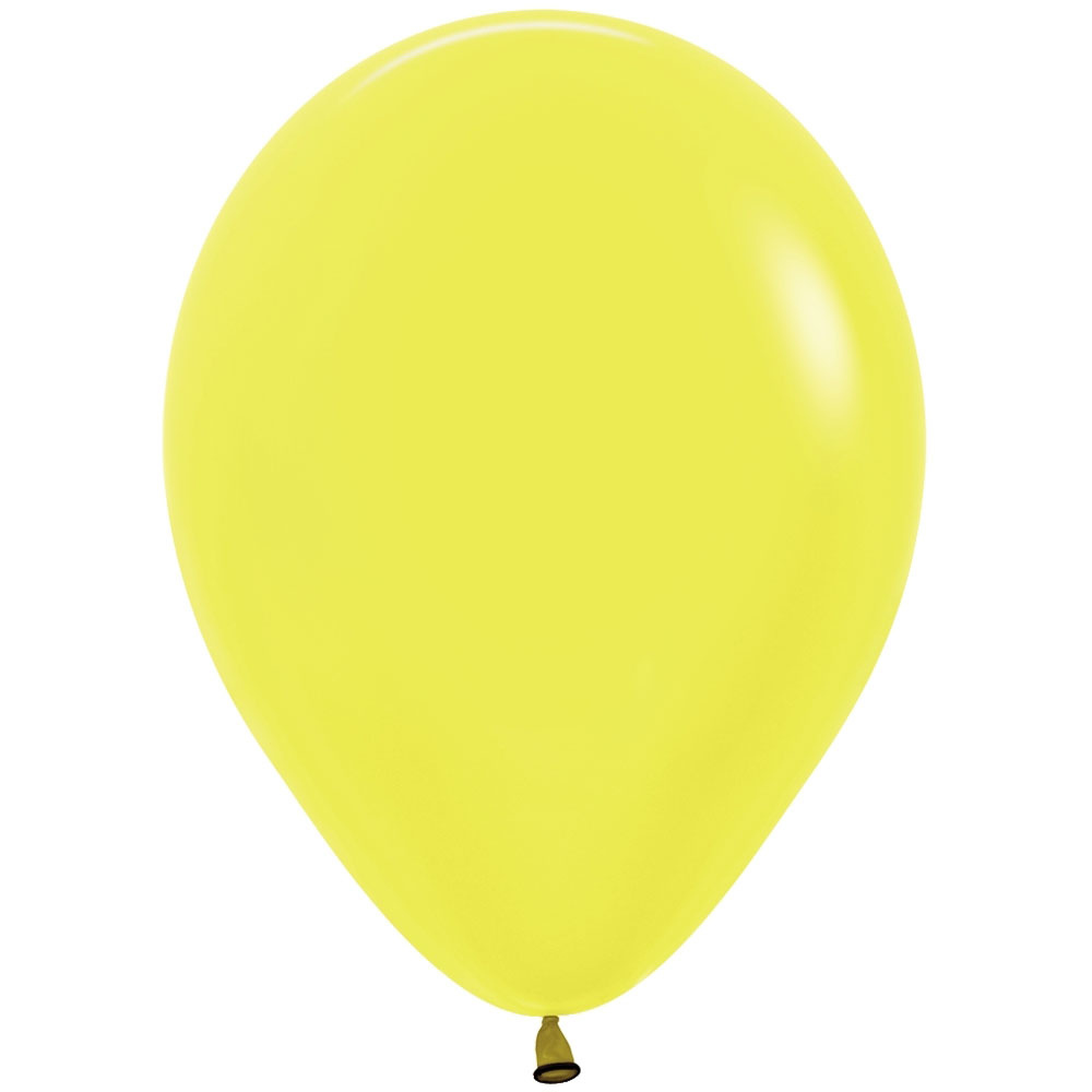 11 Inch Sempertex  Neon Yellow  Balloons (100 Pack) - Party Supplies Decorations